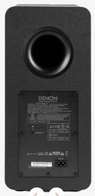 Denon DHTS517BKE2 Soundbar with Wireless Subwoofer